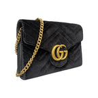 Gucci Marmont Chain Nera in Velluto