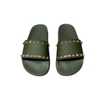VALENTINO SANDALO SLIDER ROCKSTUD