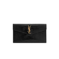 YSL Pochette Uptown Coccodrillo Nera