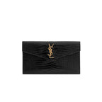 YSL Pochette Uptown Coccodrillo Nera