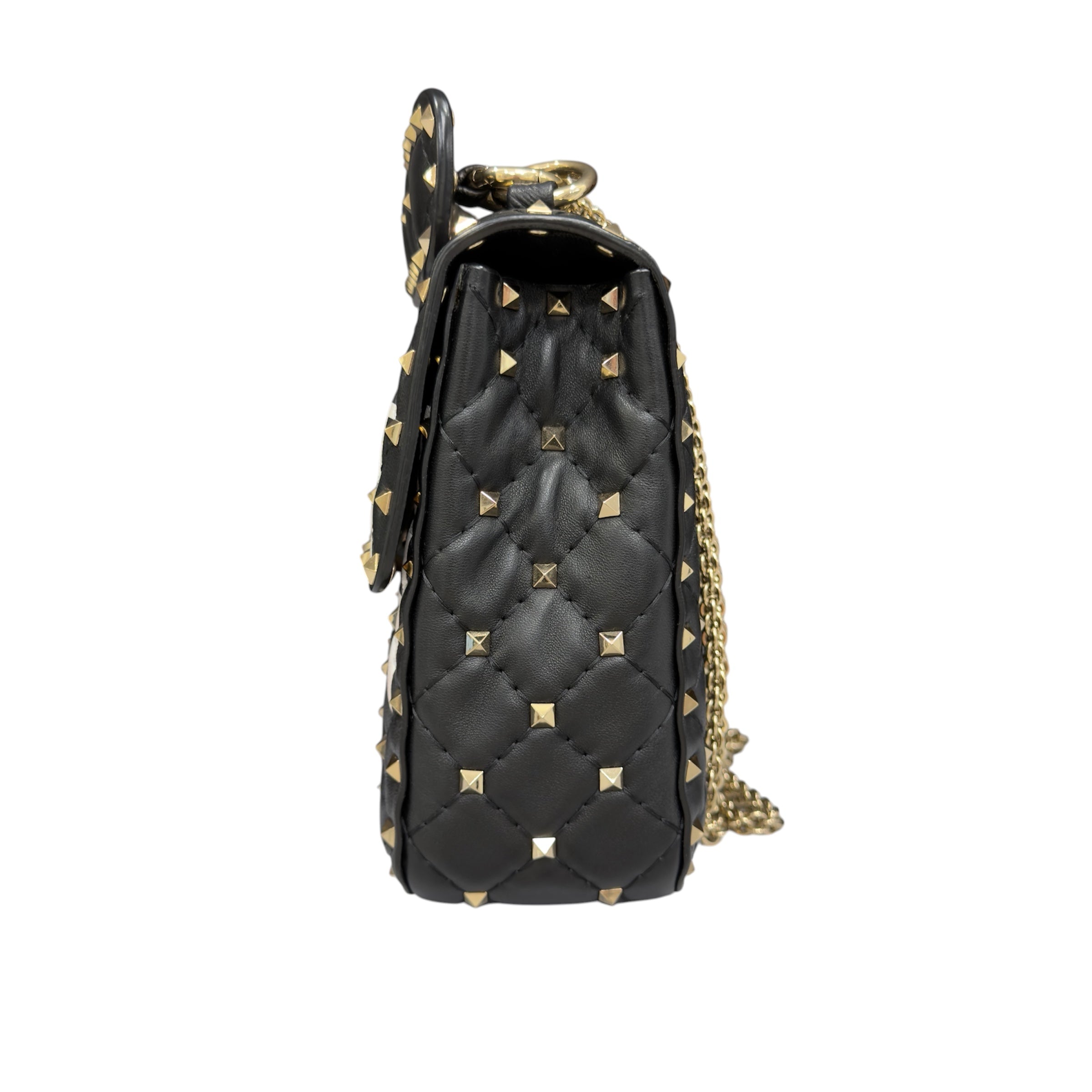 Valentino Rockstud Nera in pelle