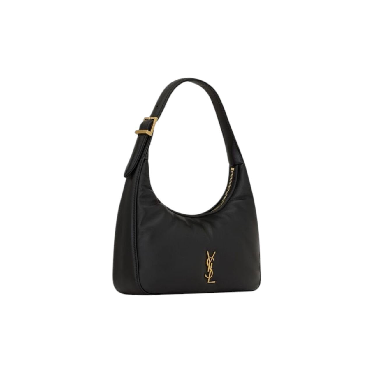 YSL Calypso Hobo mini in pelle nera