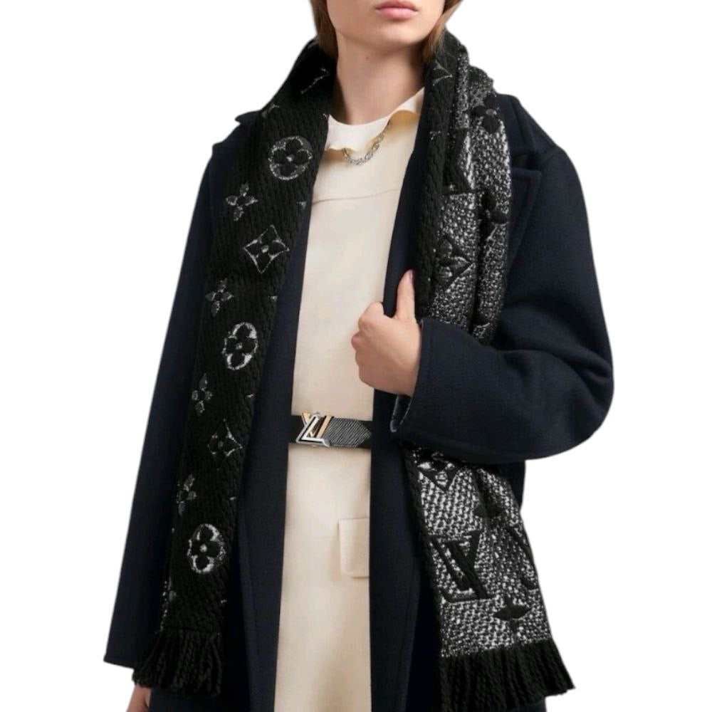 Louis Vuitton Sciarpa Lurex Nera
