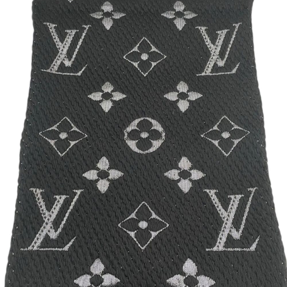 Louis Vuitton Sciarpa Lurex Nera