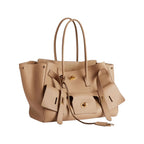 Balenciaga Bel Air Carry All Media Caffè Latte