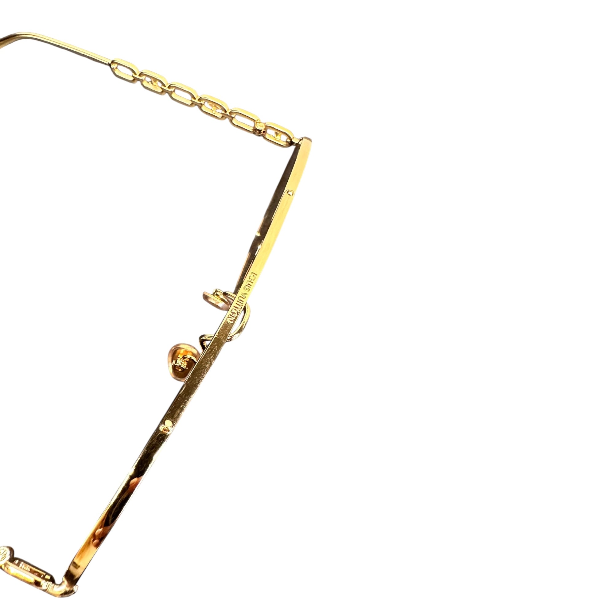 LOUIS VUITTON OCCHIALI DA SOLE MY LV CHAIN PILOT