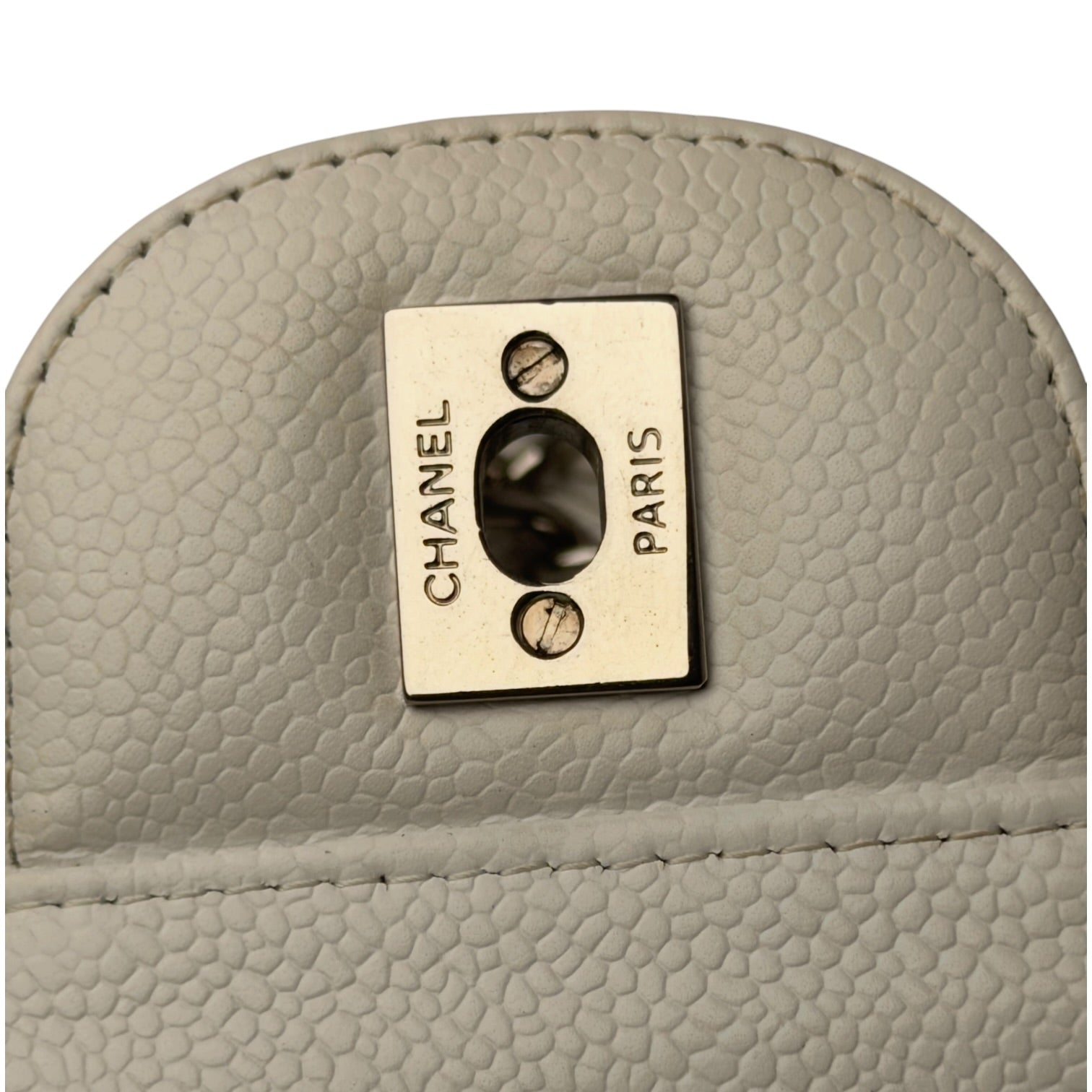 Chanel Jumbo 30 Caviar Bianca Edizione Milano