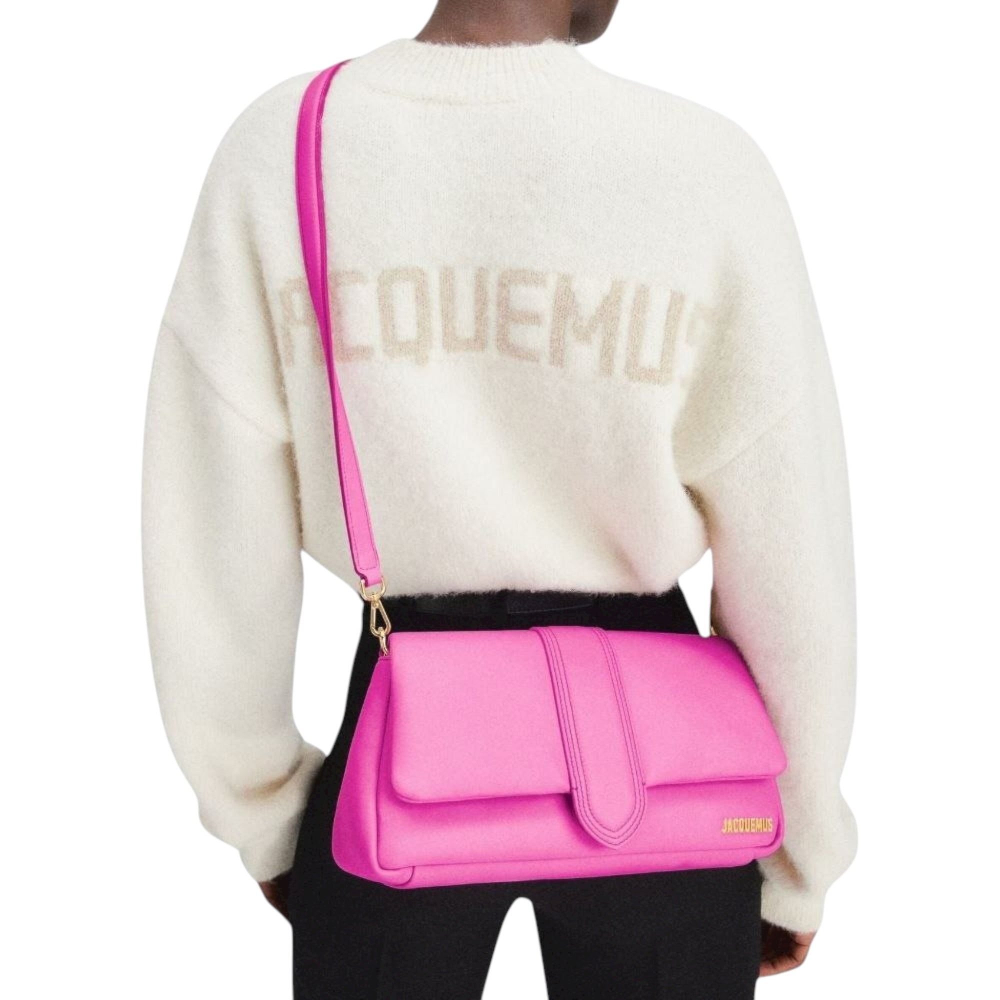 JACQUEMUS LE BAMBIMOU NEON PINK