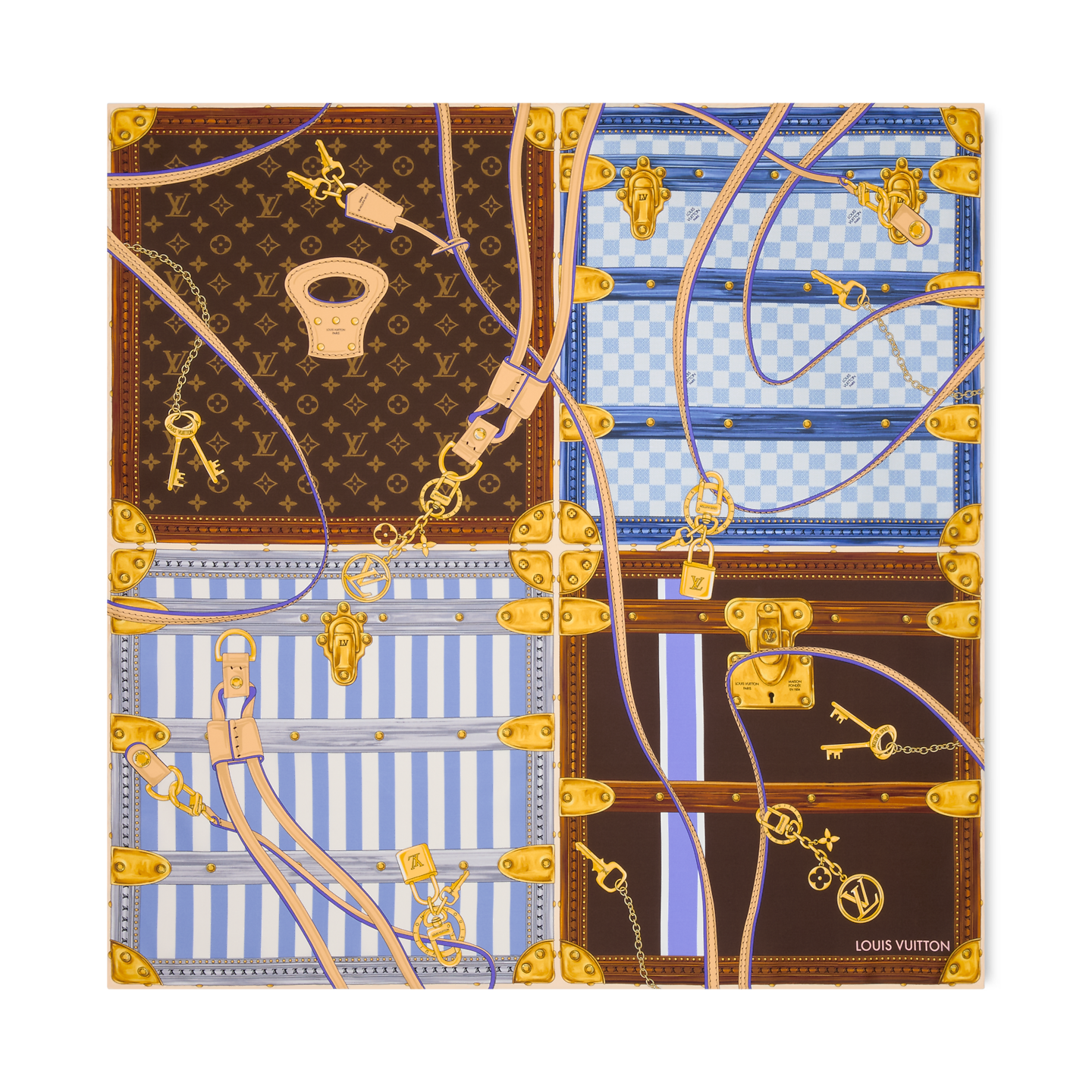Louis Vuitton Foulard 90