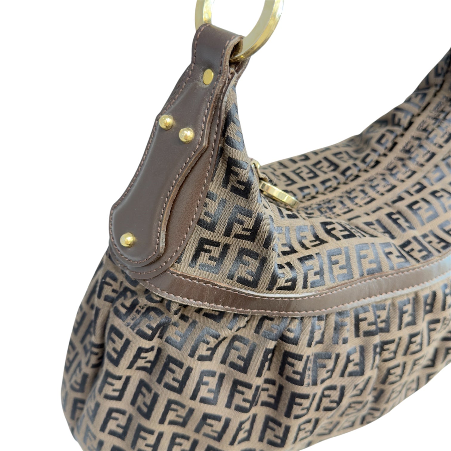 Fendi Chef Borsa a spalla in tela