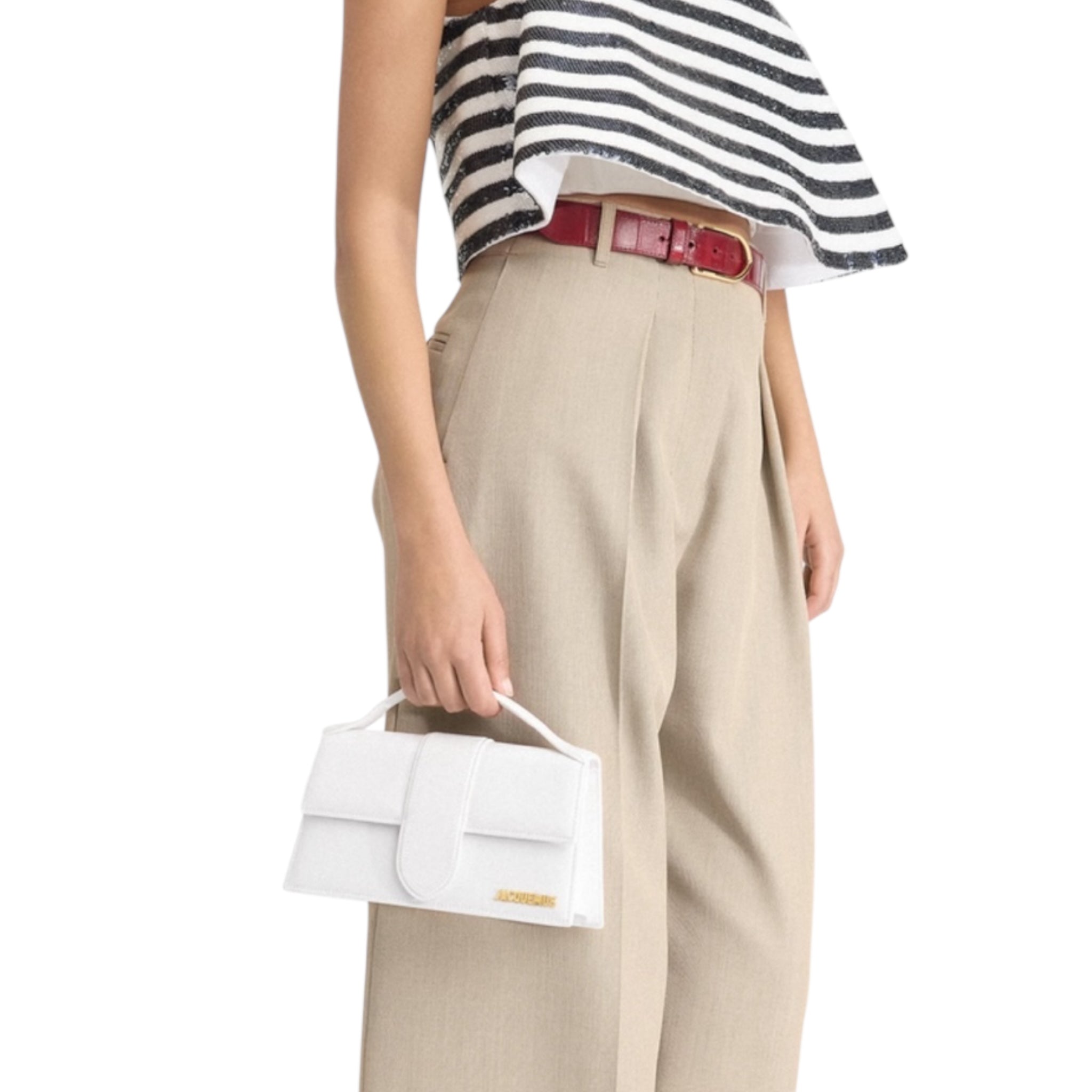 JACQUEMUS LE GRAND BAMBINO BIANCA