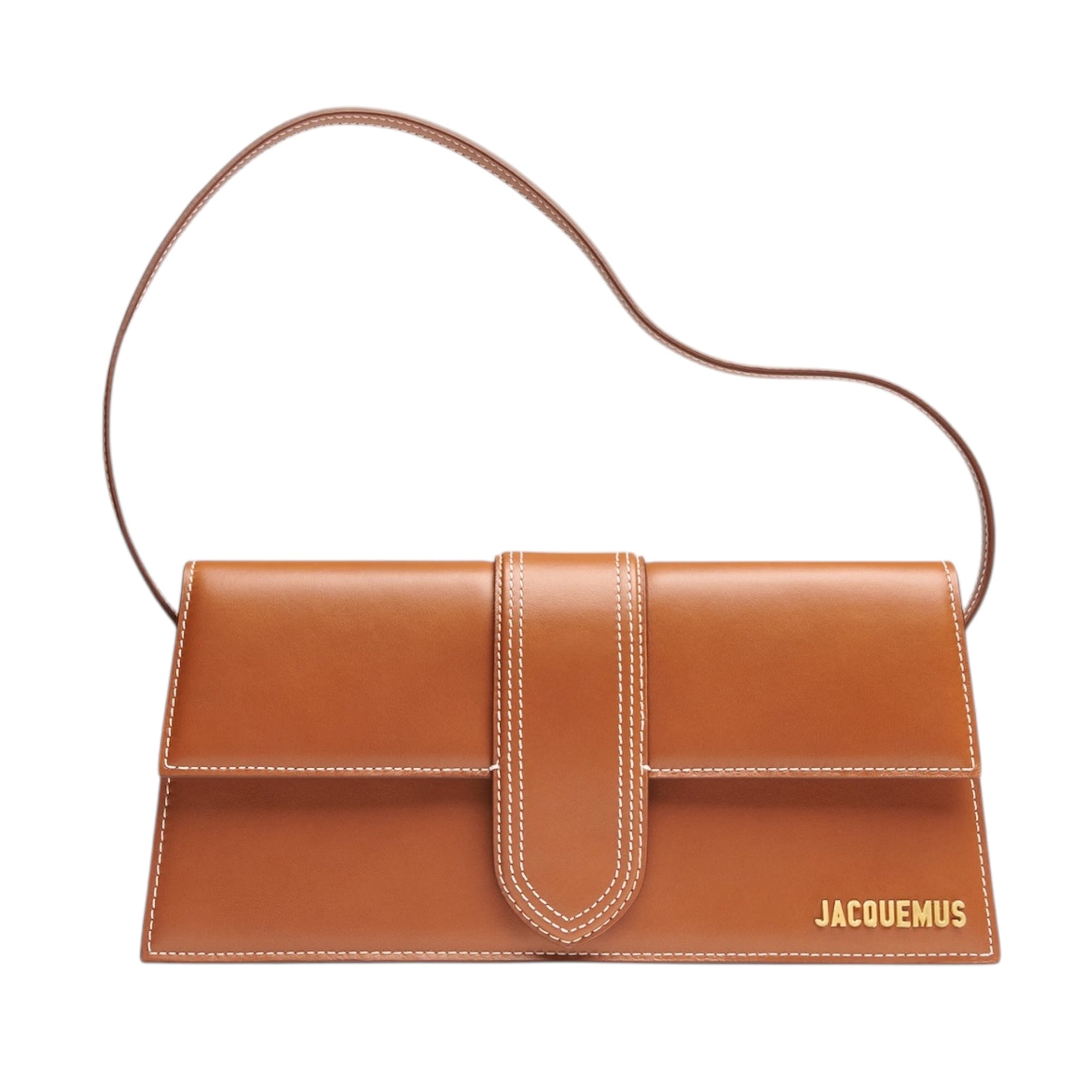 JACQUEMUS LE BAMBINO LONG CUOIO