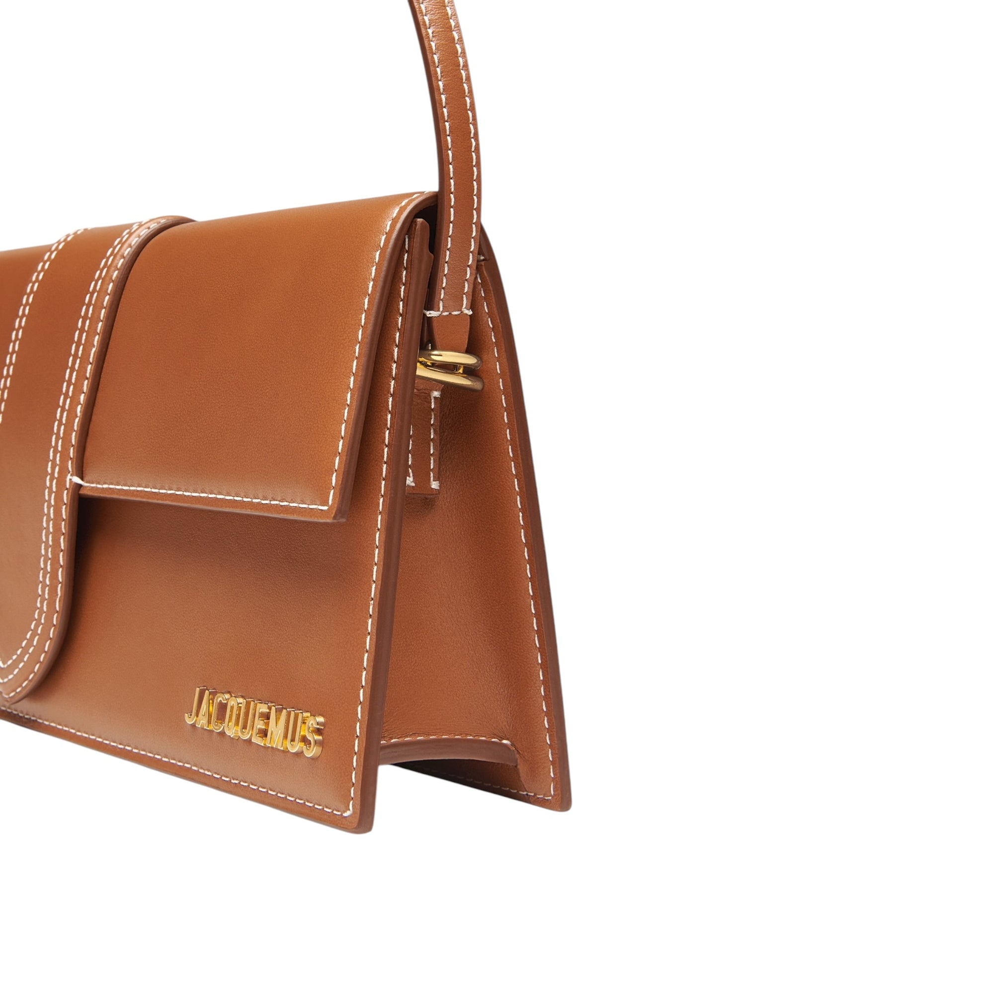 JACQUEMUS LE BAMBINO LONG CUOIO