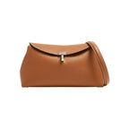 Toteme T-Lock Clutch Marrone Chiaro