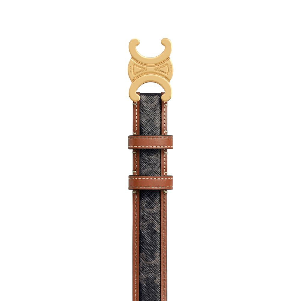 Celine Cintura Triomphe Media da 25mm 70cm