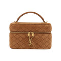 YSL Gaby Vanity Medio Marrone Scamosciato