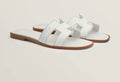PRE ORDER HERMÈS SANDALI ORAN 39 BIANCHE