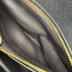 Prada Mini Tote Nera in Saffiano e Gemme