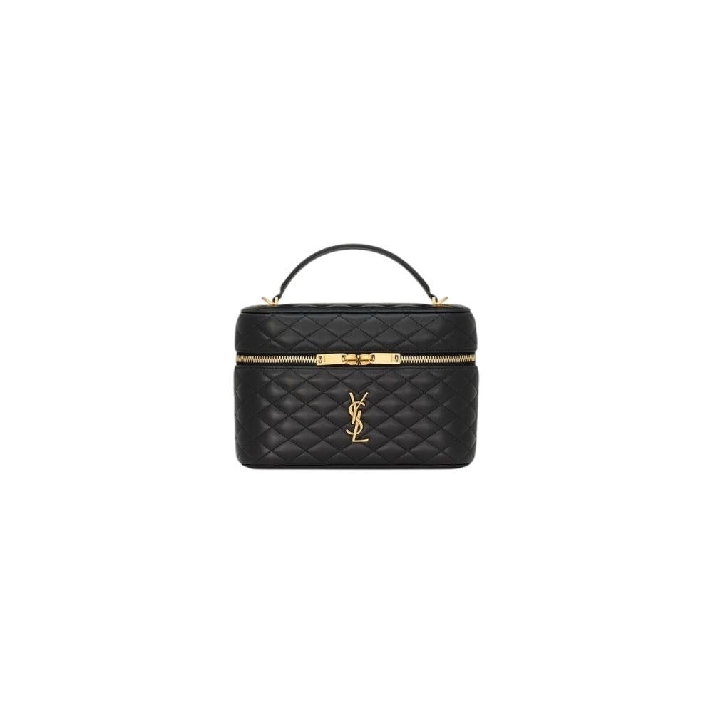 YSL Gaby Vanity Grande Bag in pelle nera