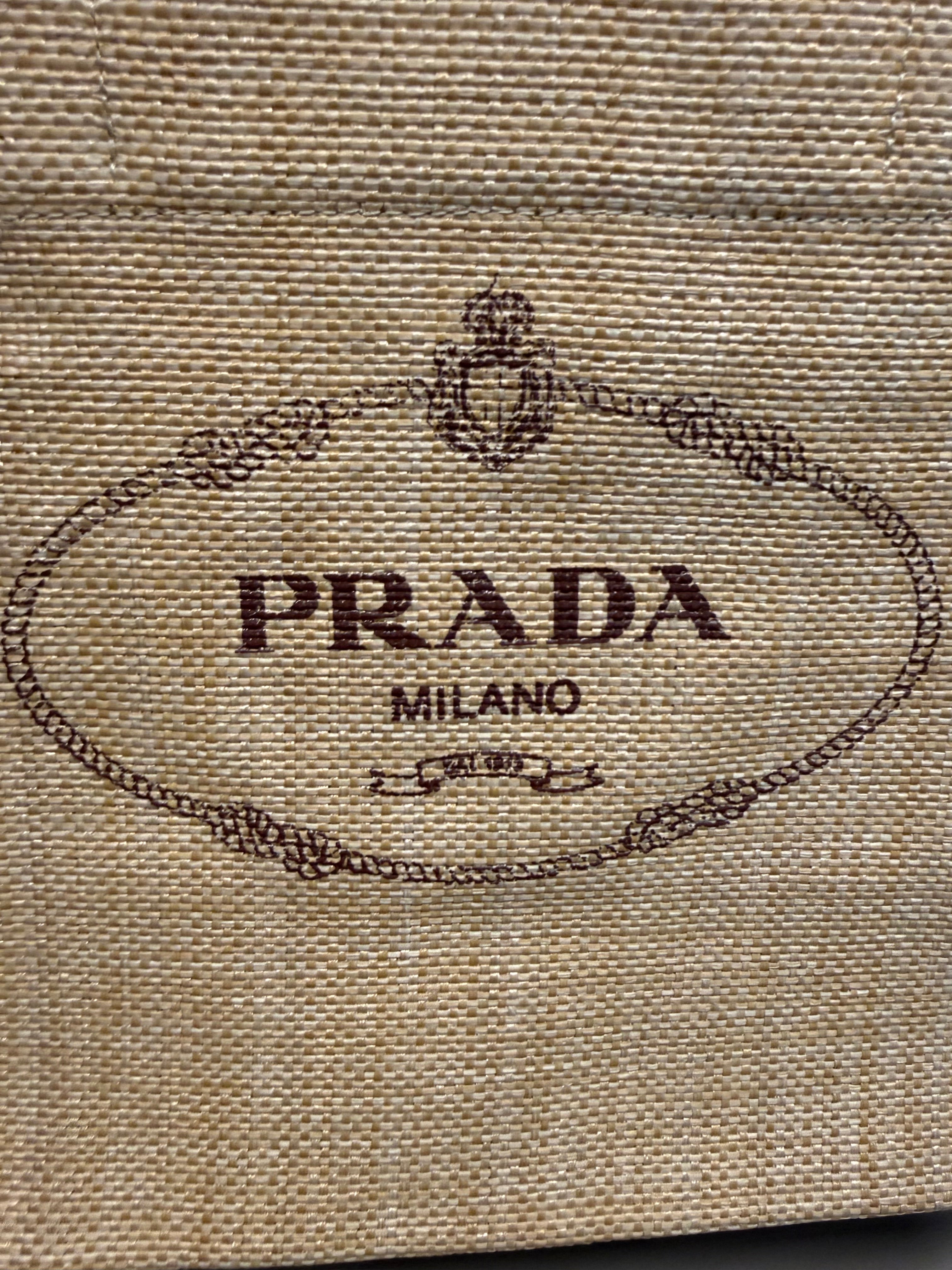PRADA SHOPPER MARE PICCOLA