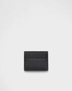 Prada Portacarte Saffiano Nero/argento