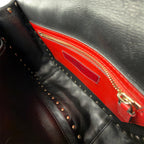 Valentino Rockstud Nera in pelle