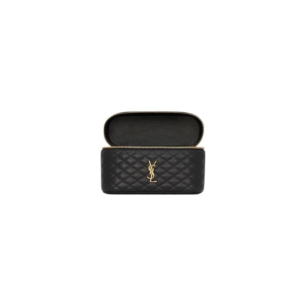 YSL Gaby Vanity Grande Bag in pelle nera