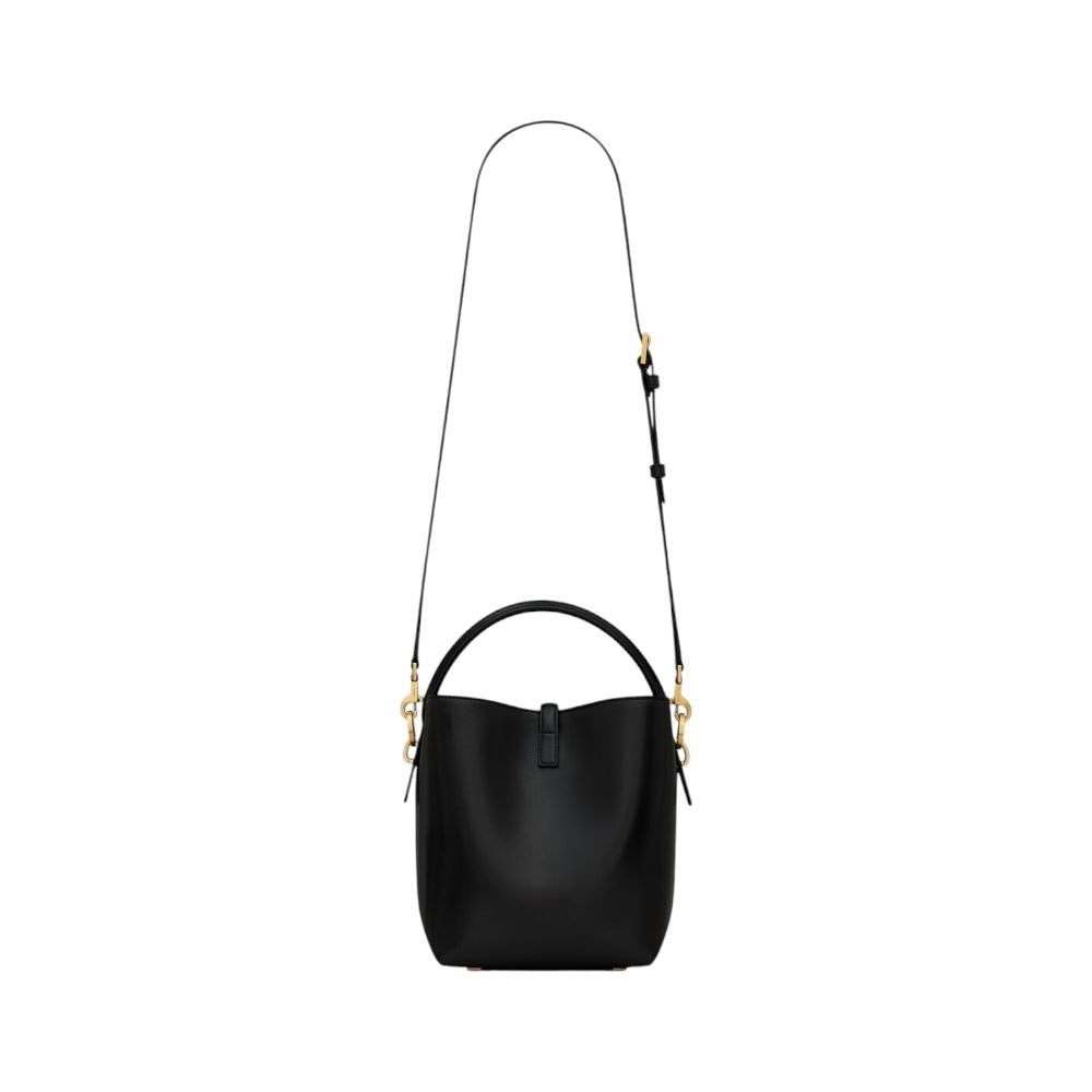YSL Le 37 Mini Nera In Pelle Lucida