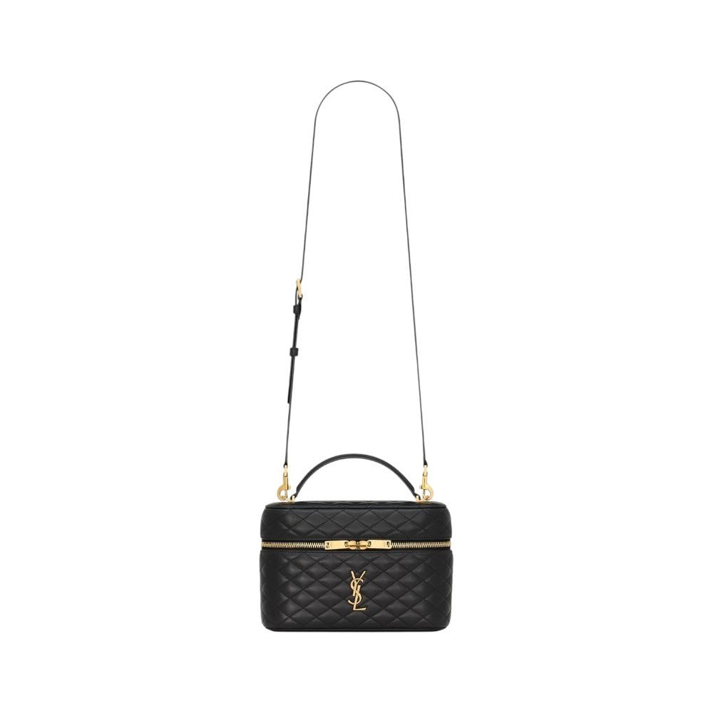 YSL Gaby Vanity Grande Bag in pelle nera
