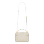YSL Gaby Vanity Grande in pelle Bianca