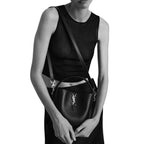 YSL Le 37 Mini Nera In Pelle Lucida
