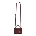 YSL Gaby Vanity Bag in pelle Bordeaux