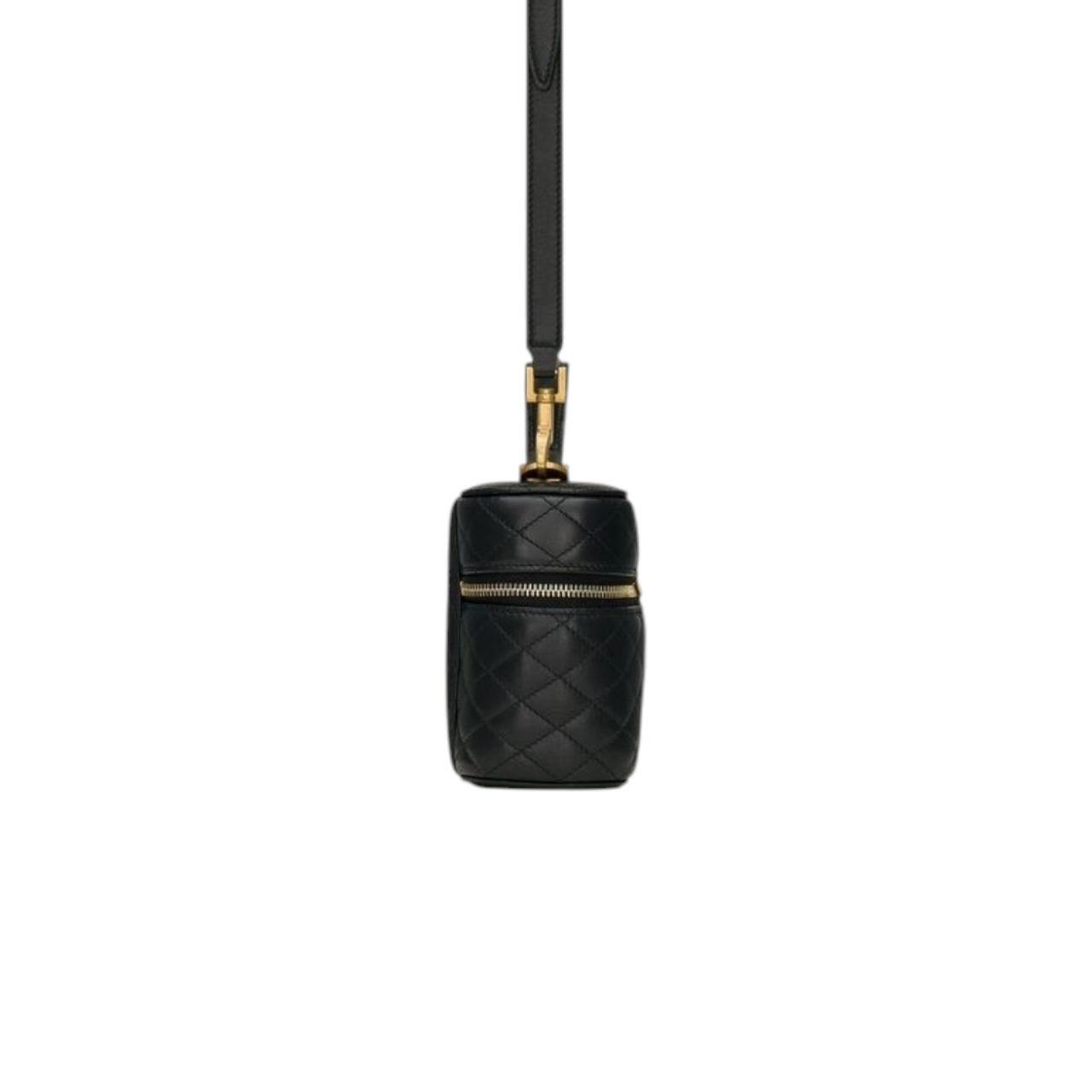 YSL Gaby Vanity Bag in pelle nera