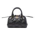 Gucci Bauletto Mini GG Nero in Pelle