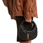 YSL Icarino in Nappa Trapuntata Nera