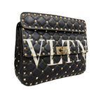 Valentino Rockstud Nera in pelle