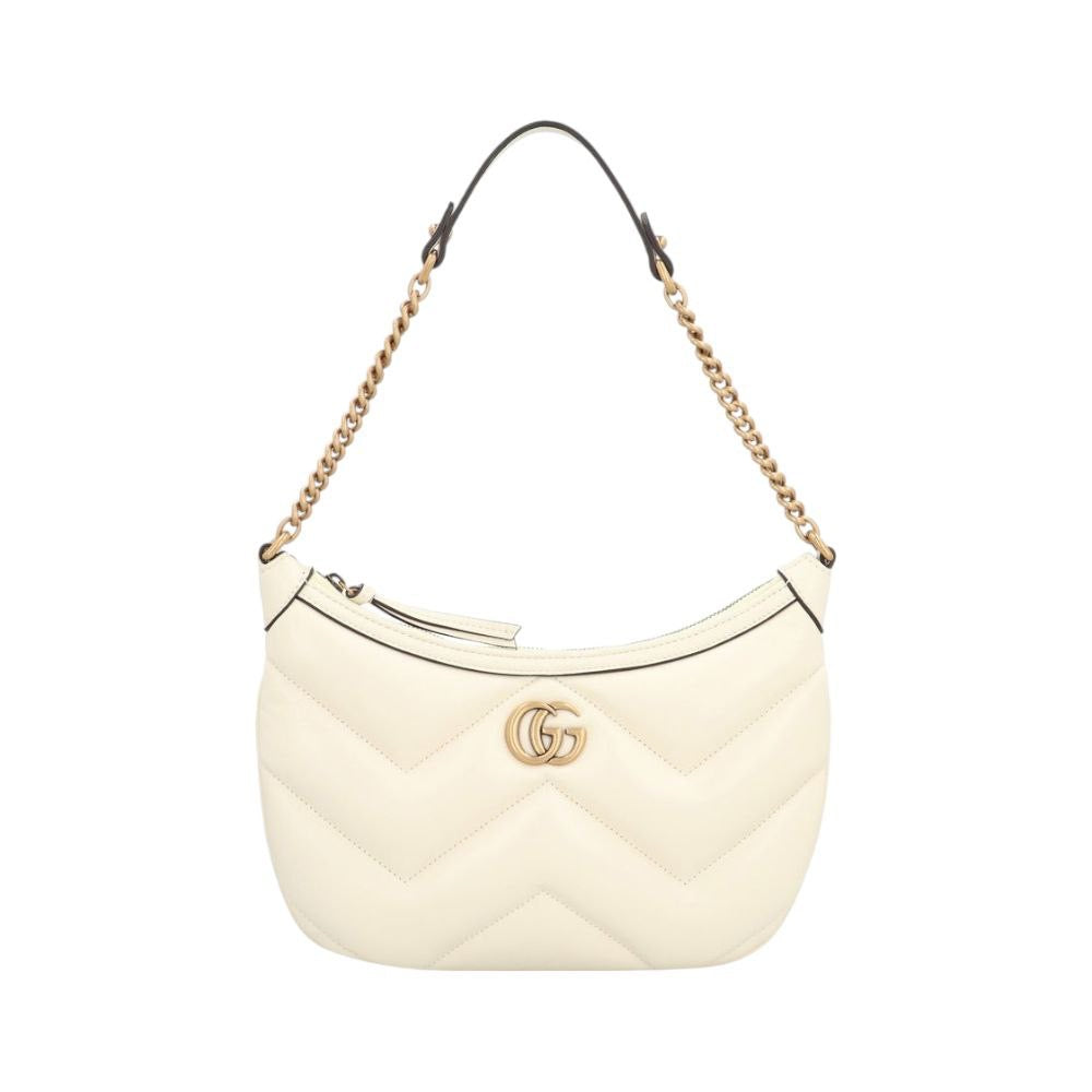 Gucci Marmont 2.0 a Spalla Piccola Bianca