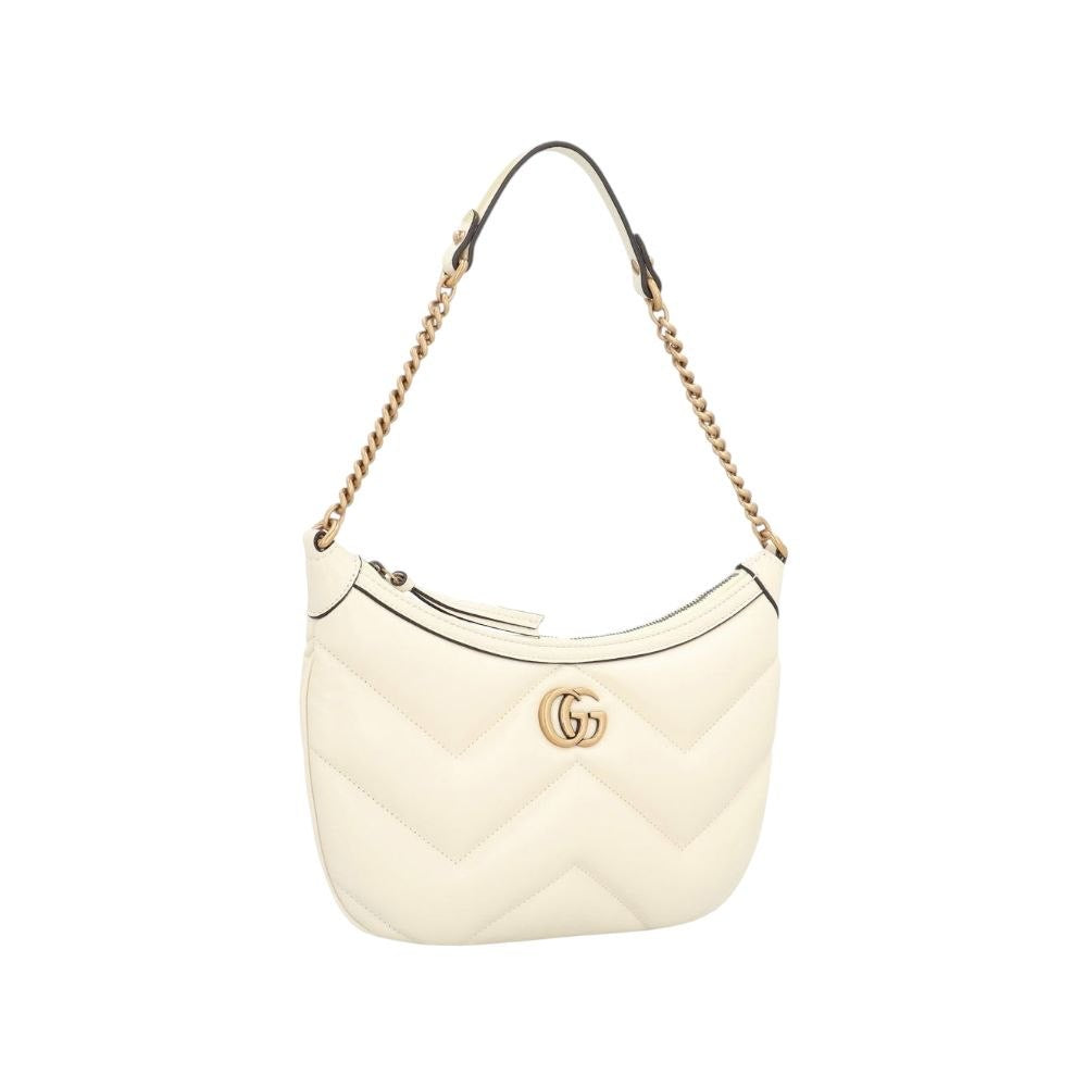 Gucci Marmont 2.0 a Spalla Piccola Bianca