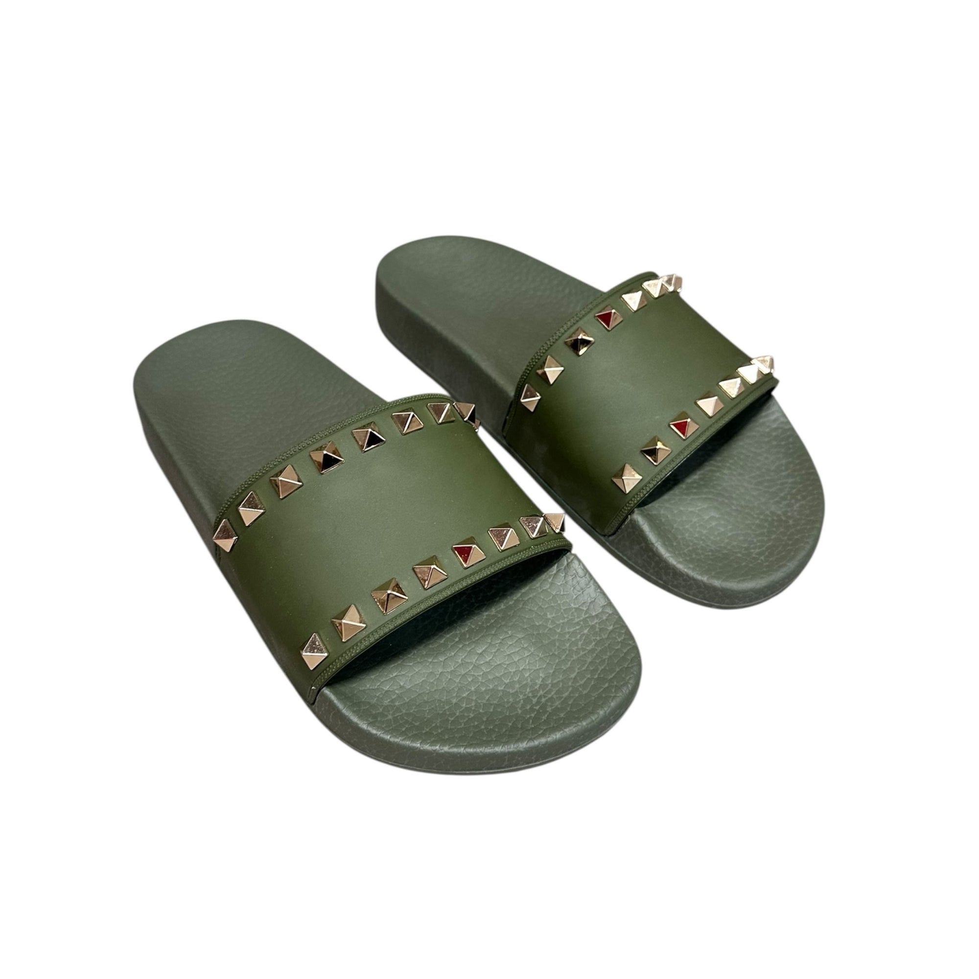 VALENTINO SANDALO SLIDER ROCKSTUD