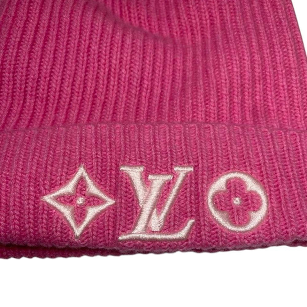 Louis Vuitton Berretto in Lana Rosa
