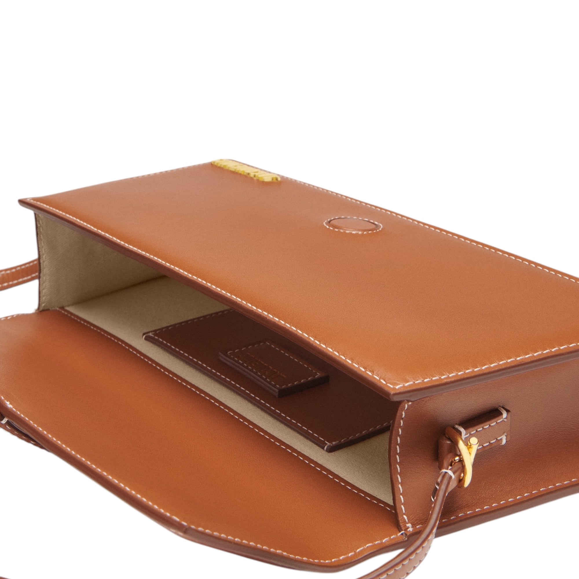 JACQUEMUS LE BAMBINO LONG CUOIO