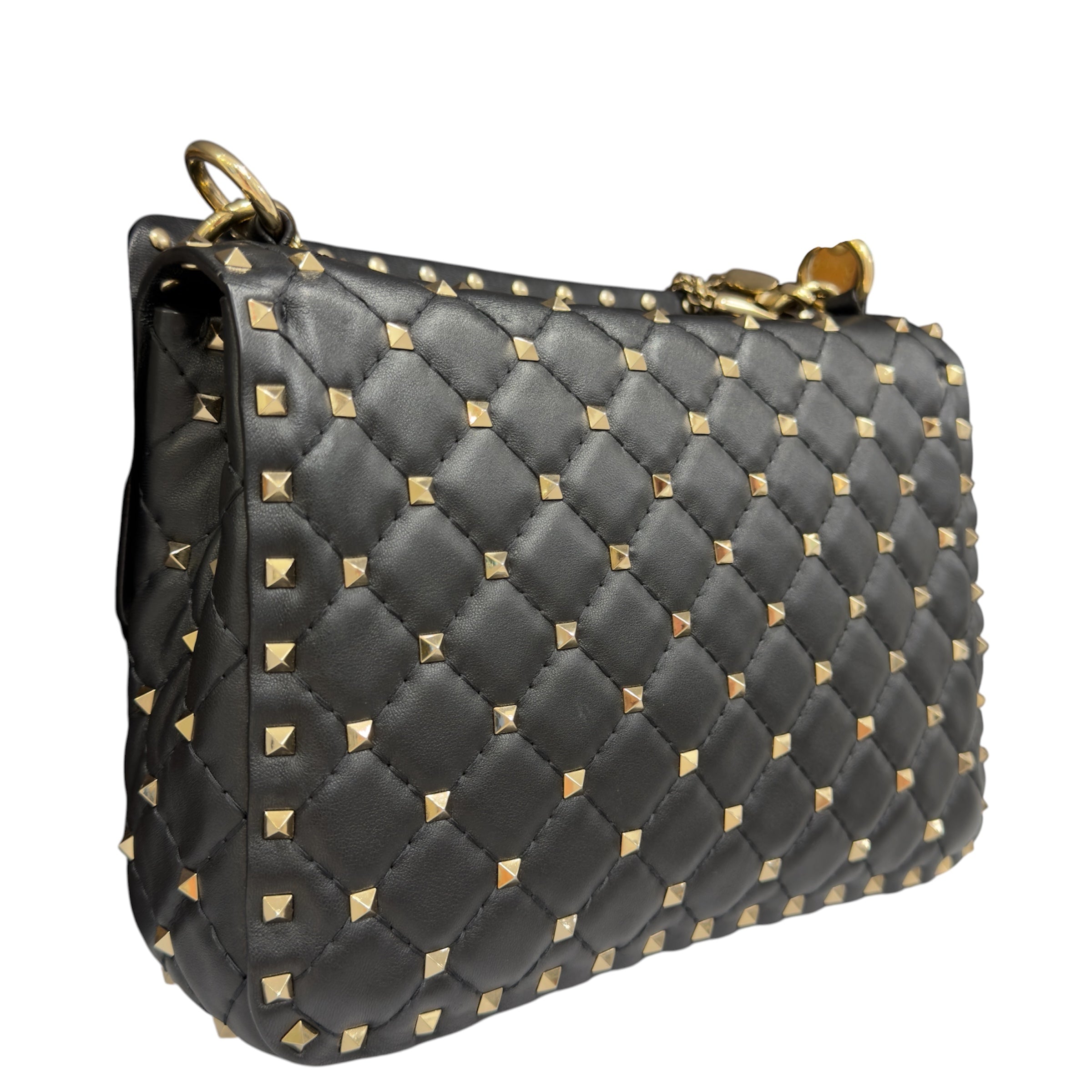 Valentino Rockstud Nera in pelle