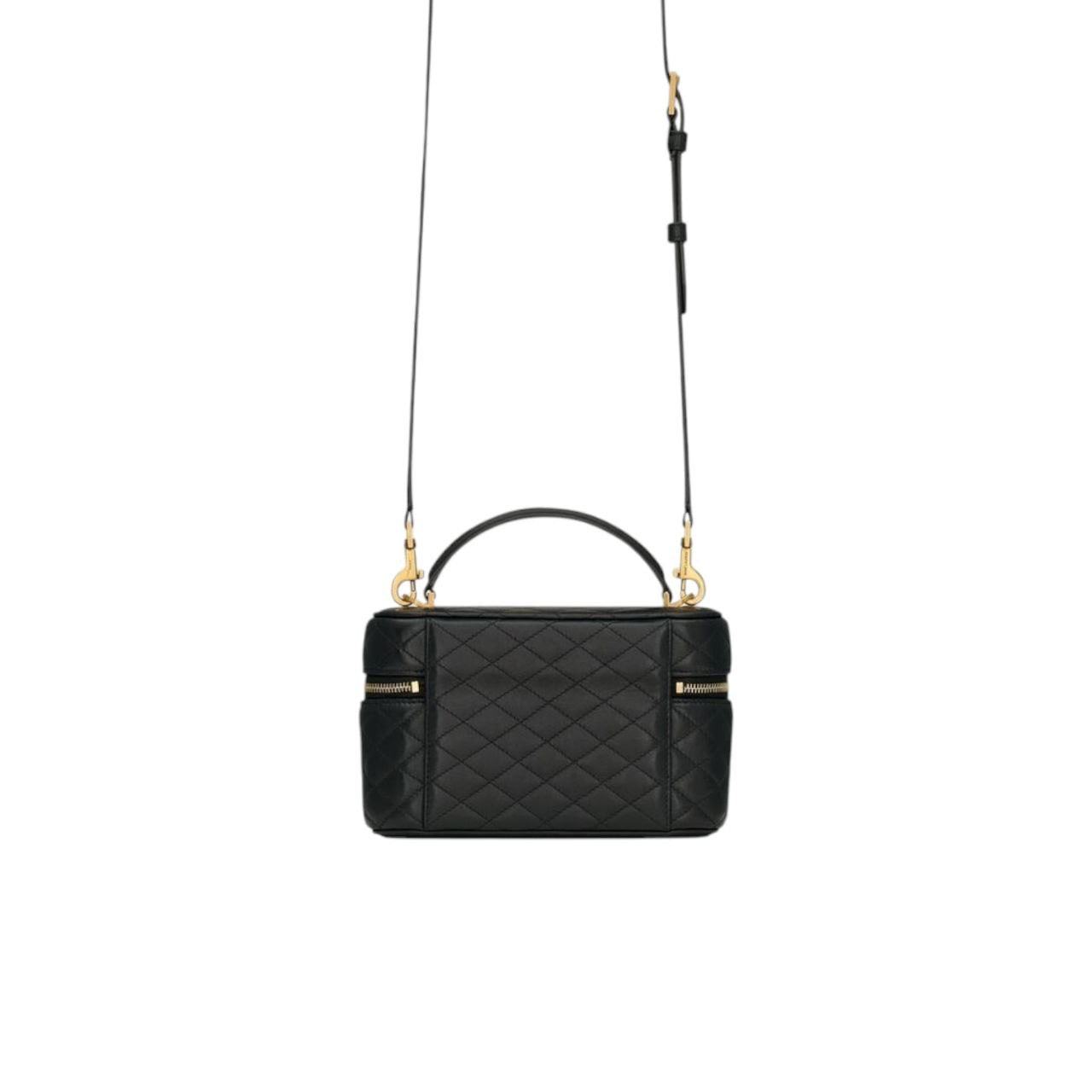 YSL Gaby Vanity Bag in pelle nera
