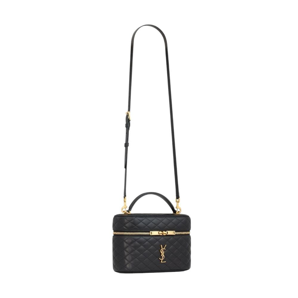 YSL Gaby Vanity Grande Bag in pelle nera