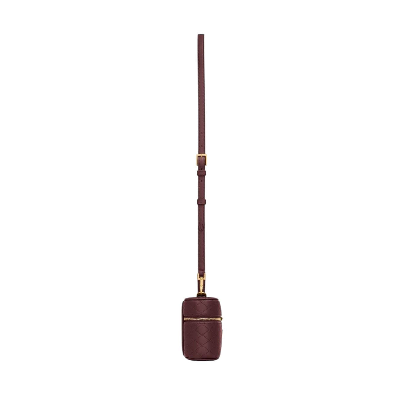 YSL Gaby Vanity Bag in pelle Bordeaux