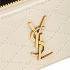 YSL Gaby Vanity Bag in pelle Bianca
