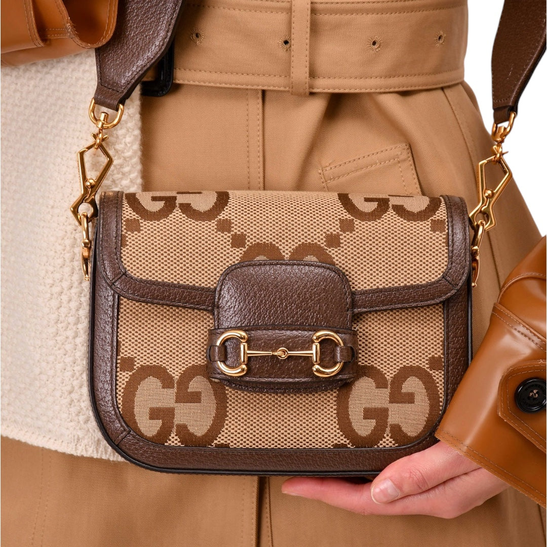 Gucci Horsebit 1955 Mini Jumbo GG