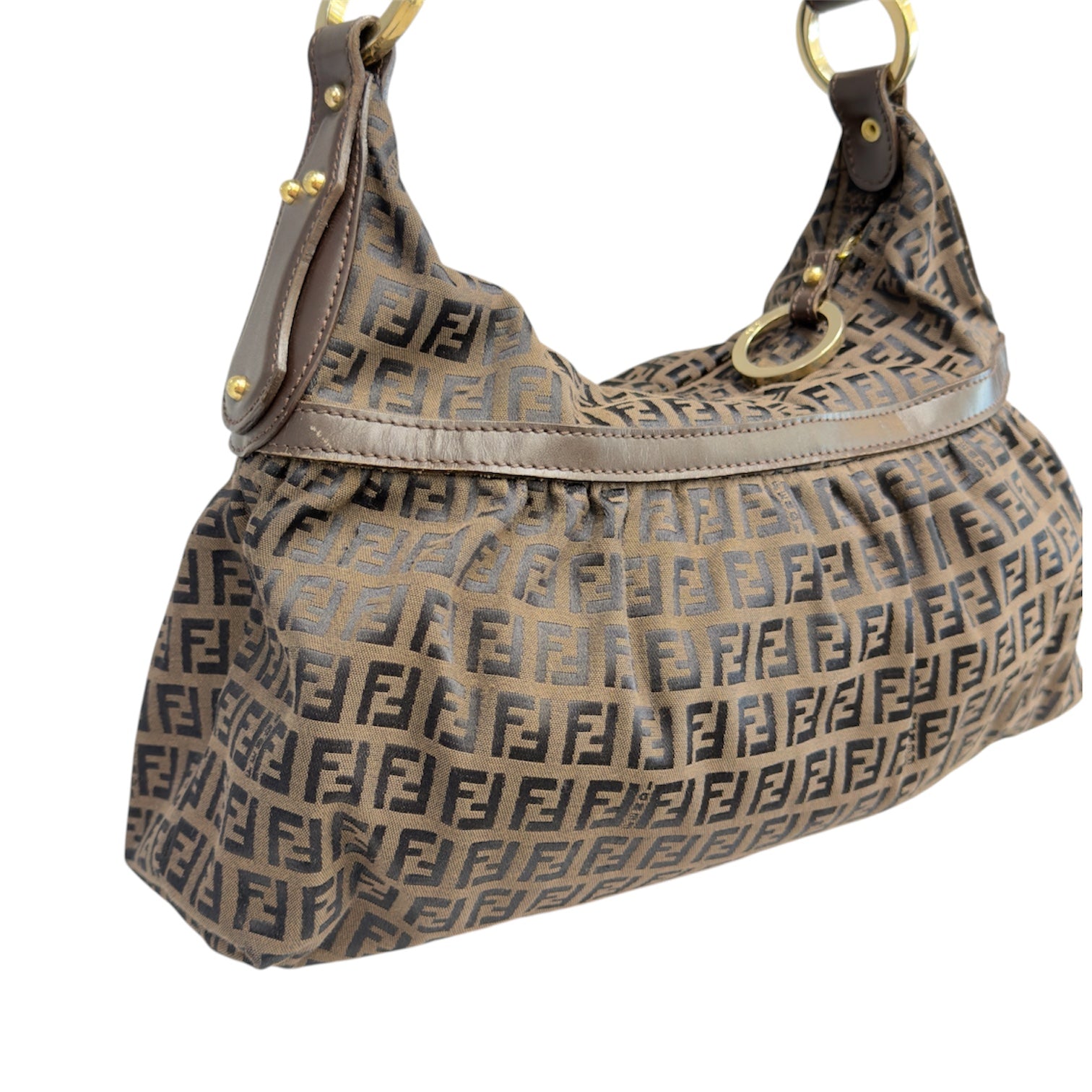 Fendi Chef Borsa a spalla in tela