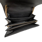 Gucci Marmont Chain Nera in Velluto