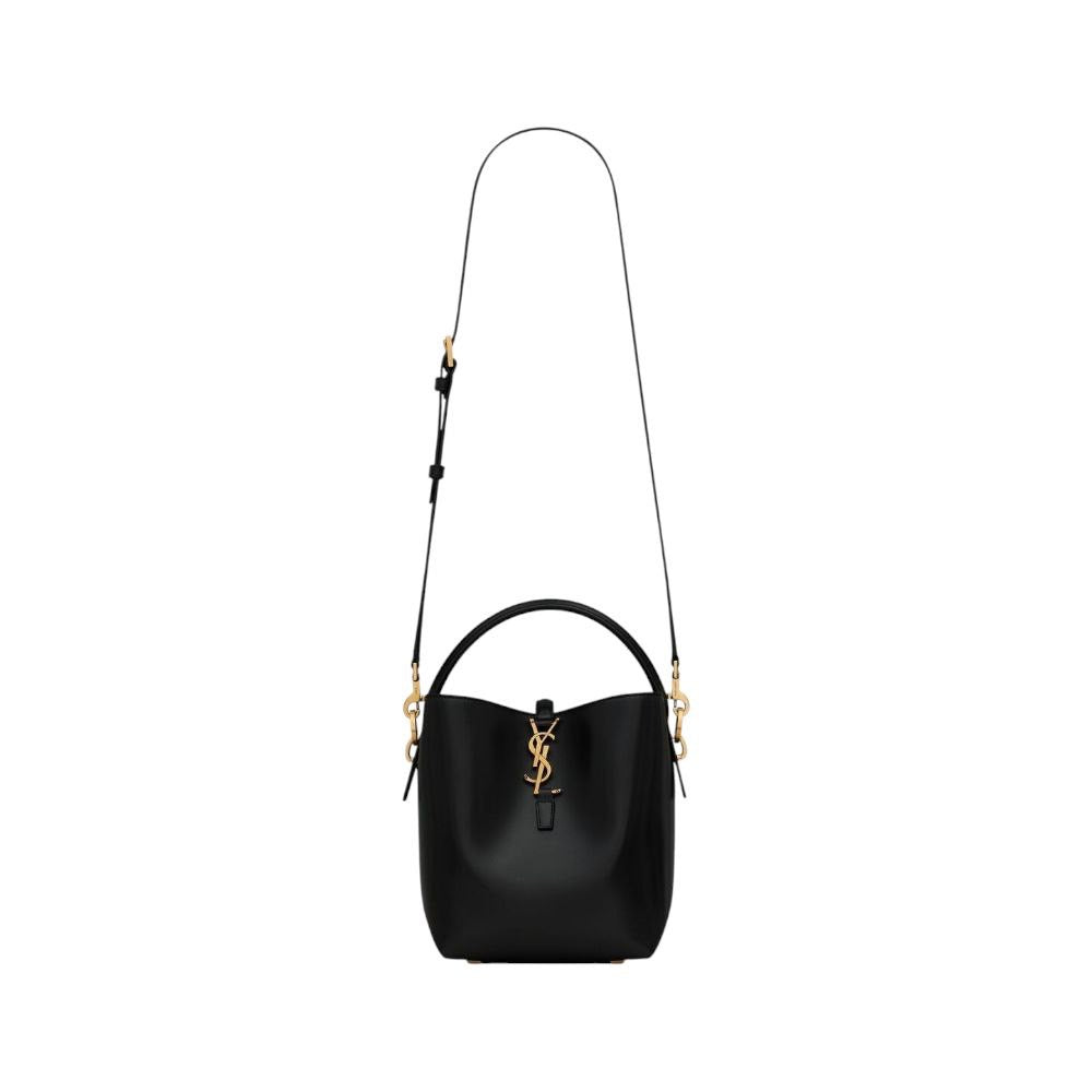 YSL Le 37 Mini Nera In Pelle Lucida